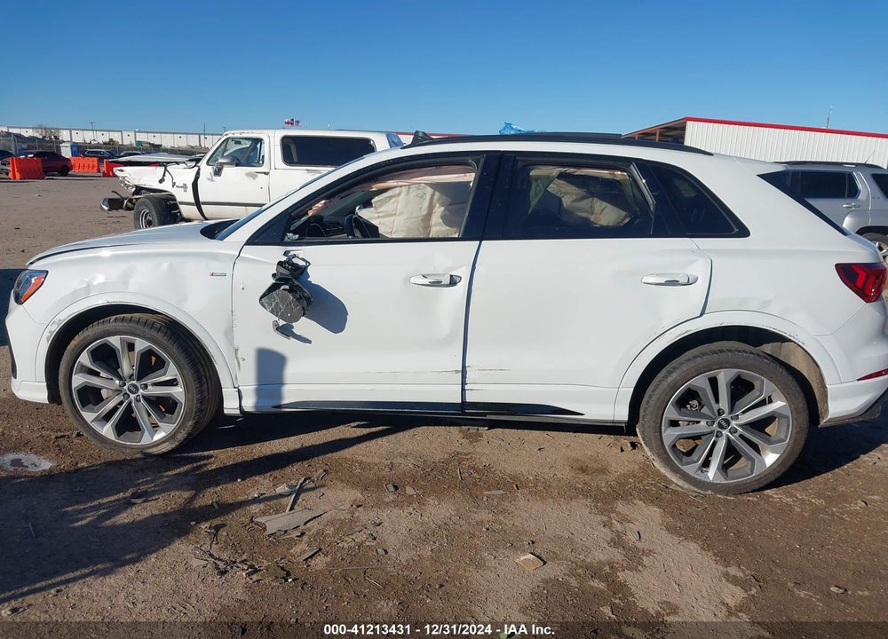 2021 AUDI Q3 PREMIUM 45 TFSI S LINE QUATTRO TIPTRONIC VIN: WA1DECF33M1053307