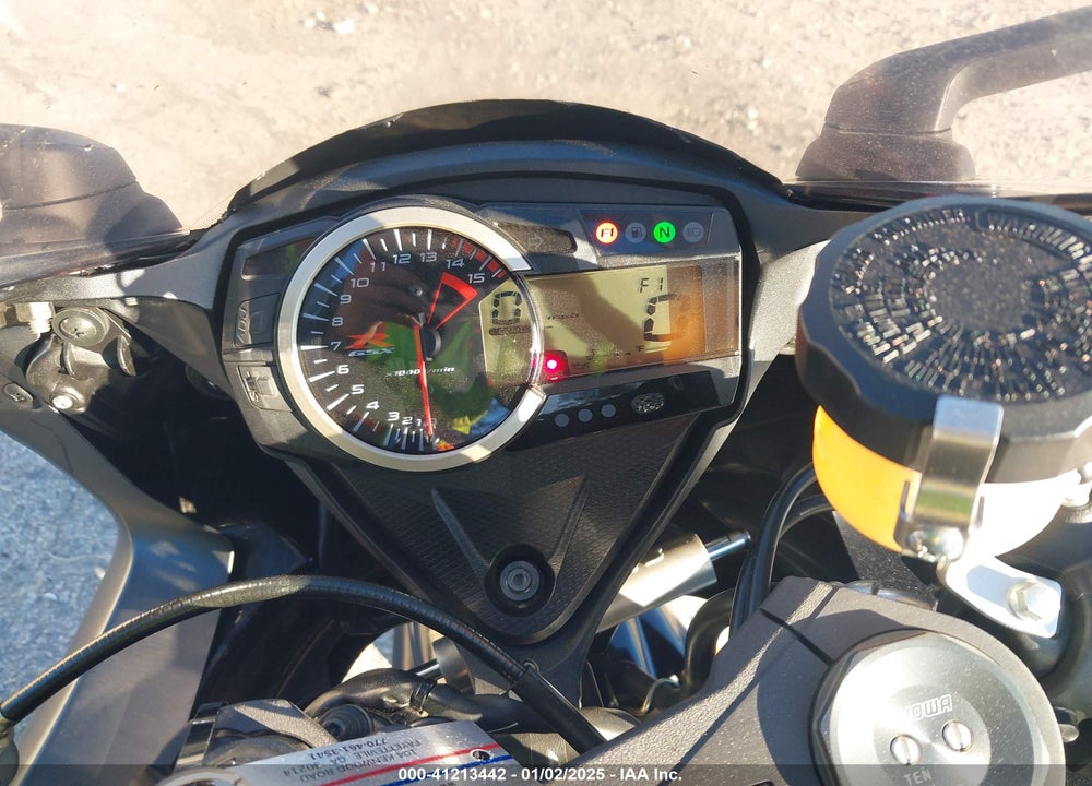2012 SUZUKI GSX-R1000 VIN: JS1GT78A1C2102082