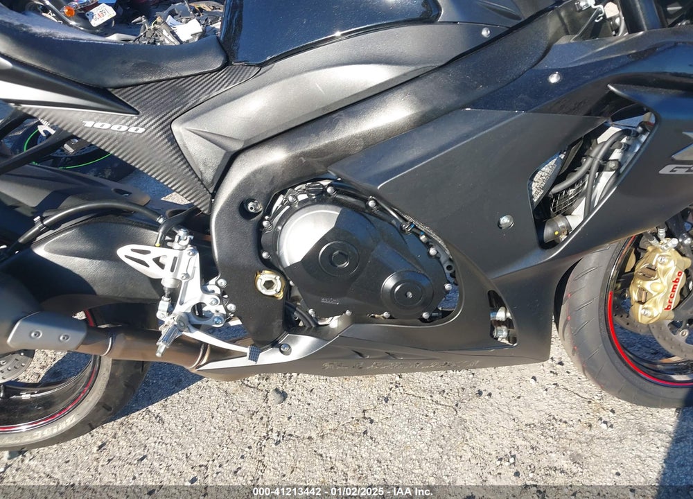 2012 SUZUKI GSX-R1000 VIN: JS1GT78A1C2102082