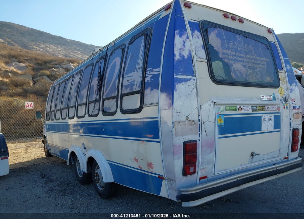 1991 FORD ECONOLINE E350 CUTAWAY VAN VIN: 1FDKE30G8MHB05980