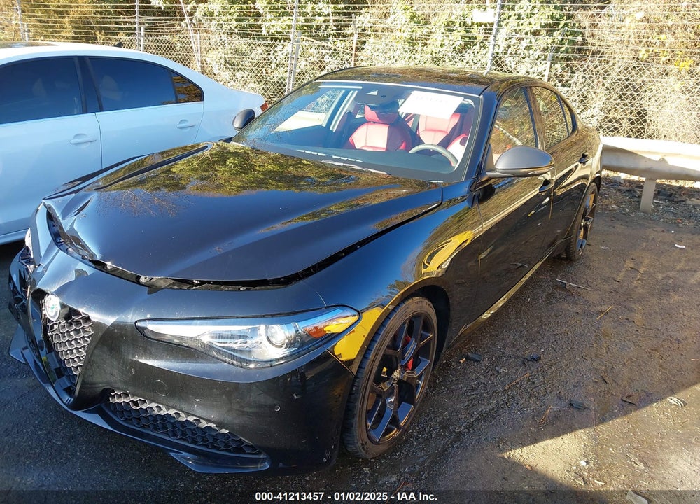 2020 ALFA ROMEO GIULIA RWD VIN: ZARFAMAN4L7626127