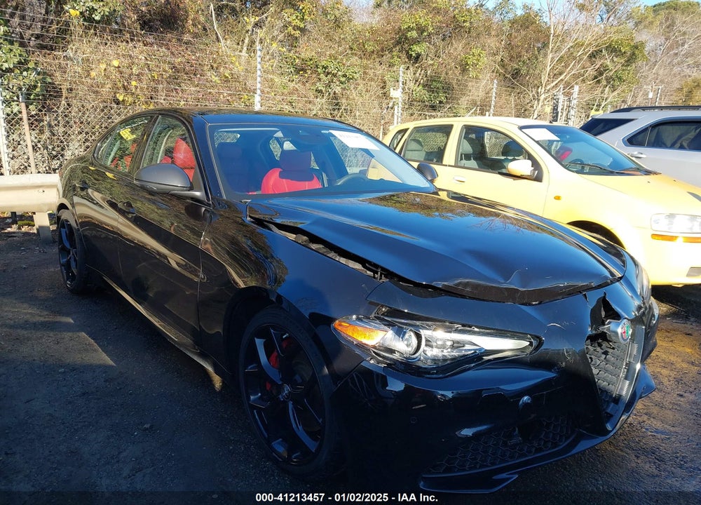 2020 ALFA ROMEO GIULIA RWD VIN: ZARFAMAN4L7626127