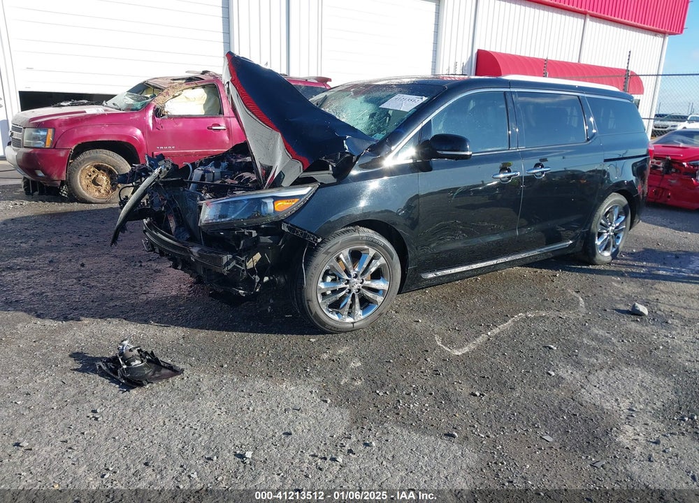 2016 KIA SEDONA SX LUXURY VIN: KNDME5C15G6176053
