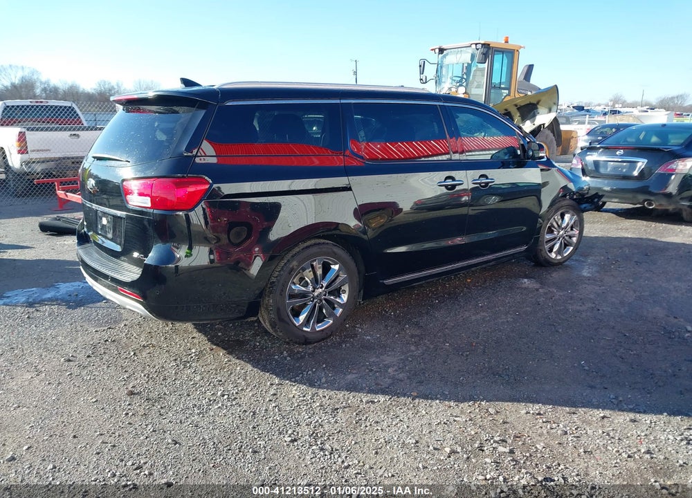 2016 KIA SEDONA SX LUXURY VIN: KNDME5C15G6176053