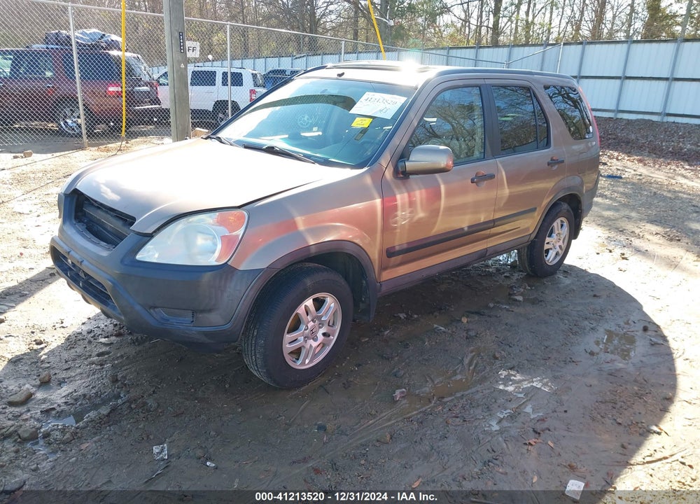 2004 HONDA CR-V EX VIN: SHSRD78824U234672
