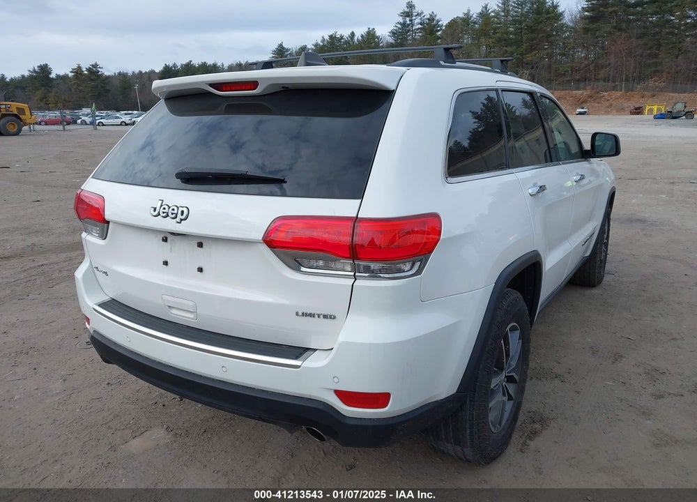 2017 JEEP GRAND CHEROKEE LIMITED 4X4 VIN: 1C4RJFBG6HC863784