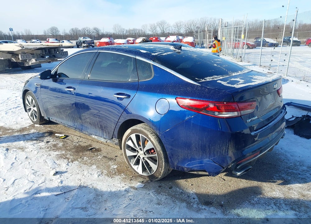 2016 KIA OPTIMA VIN: 5XXGV4L2XGG014565