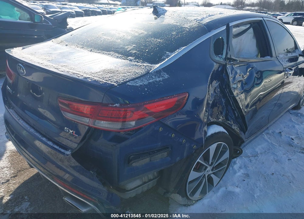 2016 KIA OPTIMA VIN: 5XXGV4L2XGG014565