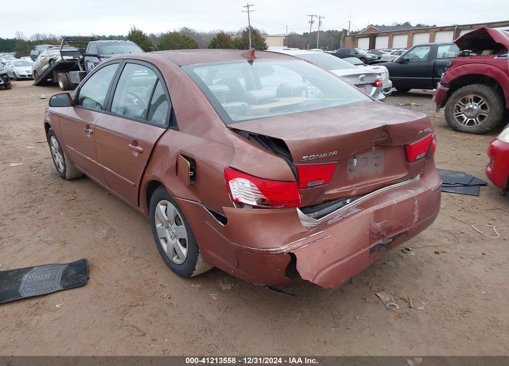 2009 HYUNDAI SONATA VIN: 5NPET46C49H535869