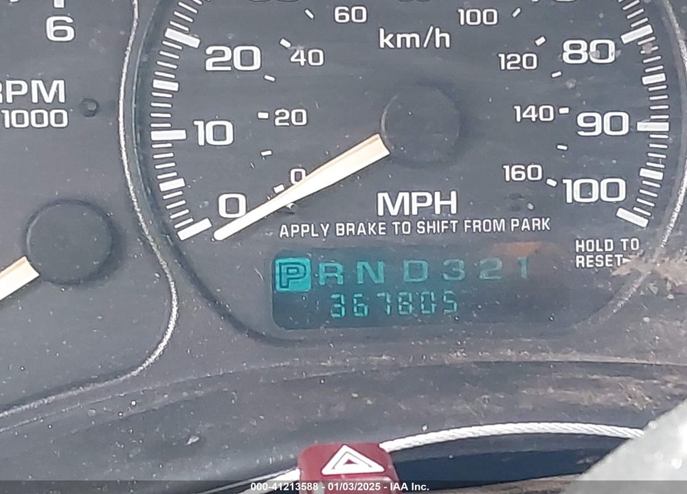 2002 CHEVROLET AVALANCHE 1500 VIN: 3GNEK13T72G347522