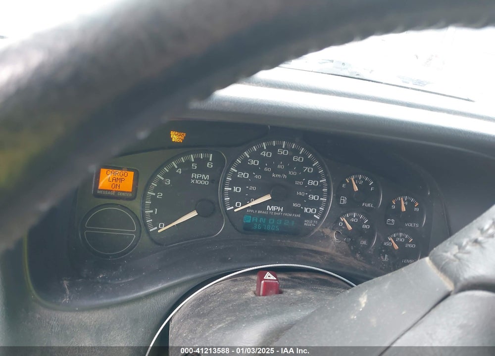 2002 CHEVROLET AVALANCHE 1500 VIN: 3GNEK13T72G347522