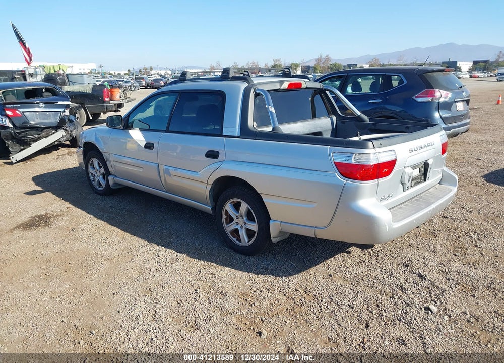 2005 SUBARU BAJA SPORT VIN: 4S4BT62C557105198