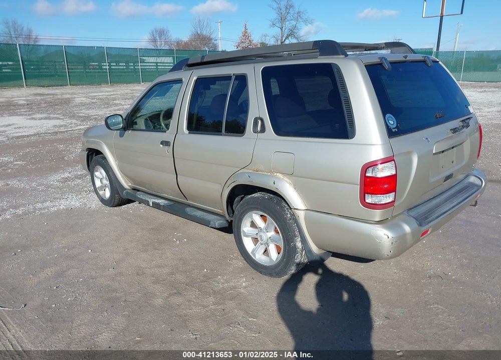 2003 NISSAN PATHFINDER SE VIN: JN8DR09Y53W802789