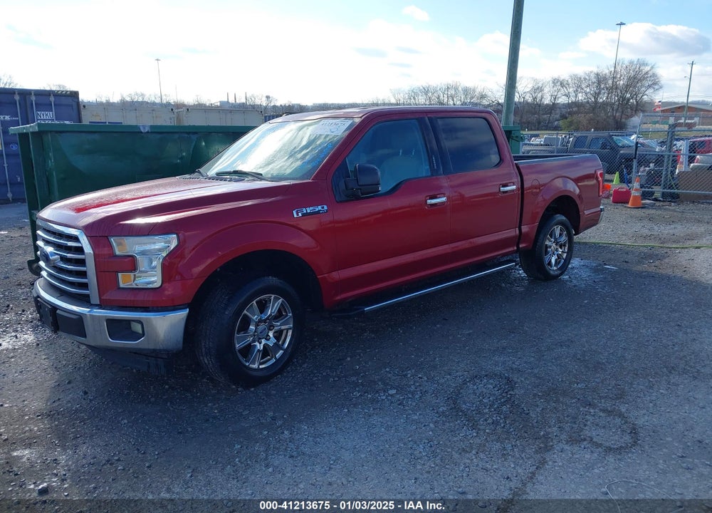 2015 FORD F-150 VIN: 1FTEW1C80FKD13252