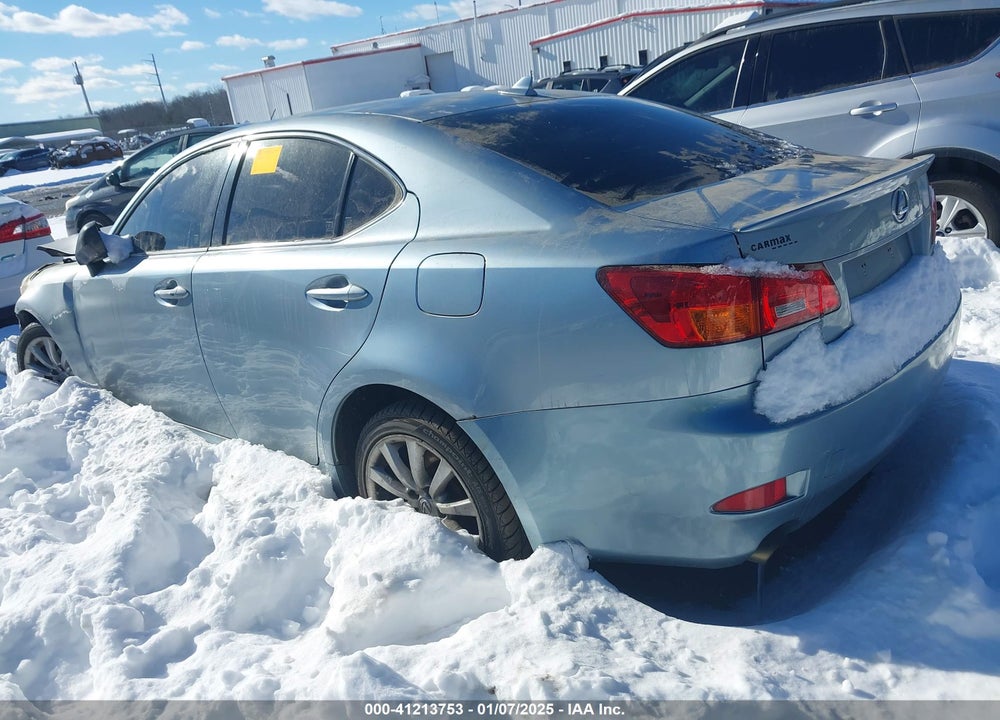 2007 LEXUS IS 250 VIN: JTHCK262675014797
