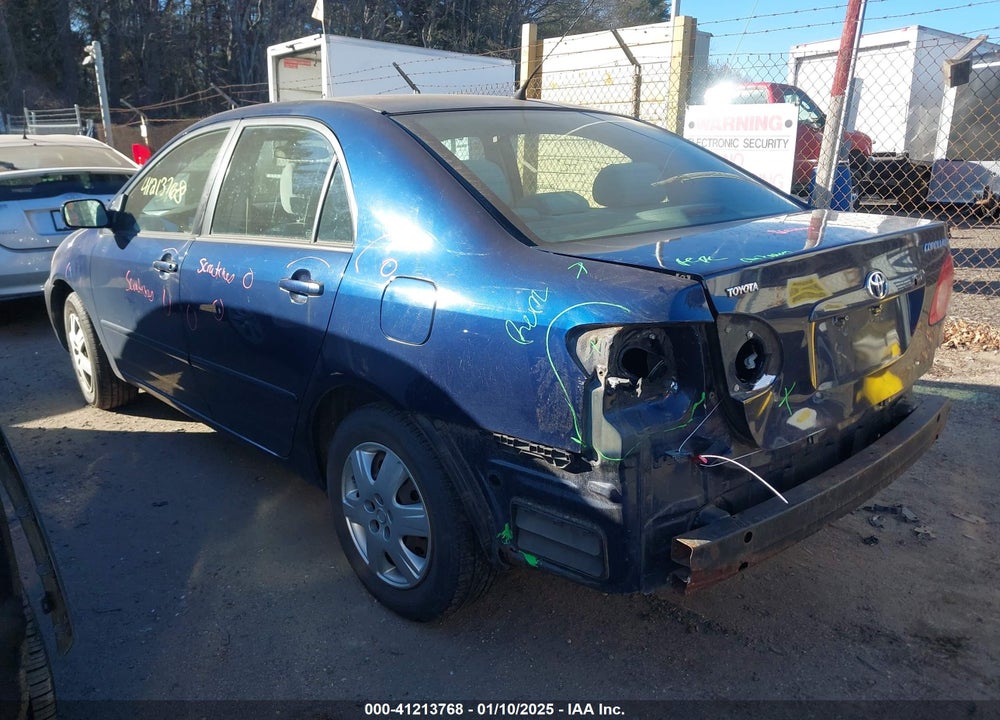 2008 TOYOTA COROLLA VIN: 2T1BR32E88C927693