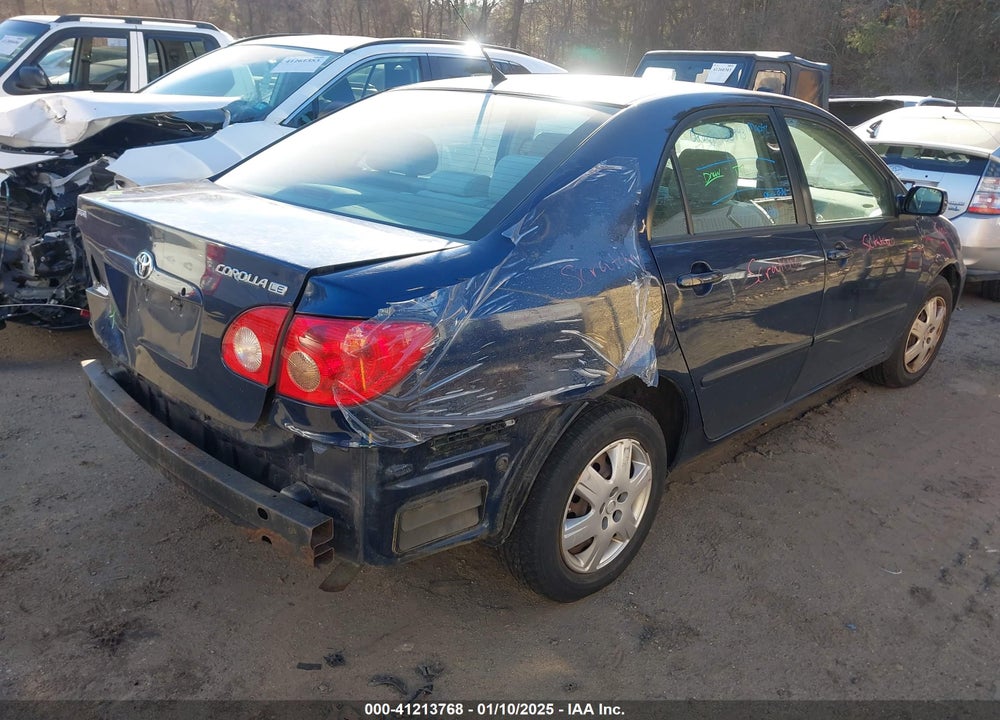 2008 TOYOTA COROLLA VIN: 2T1BR32E88C927693