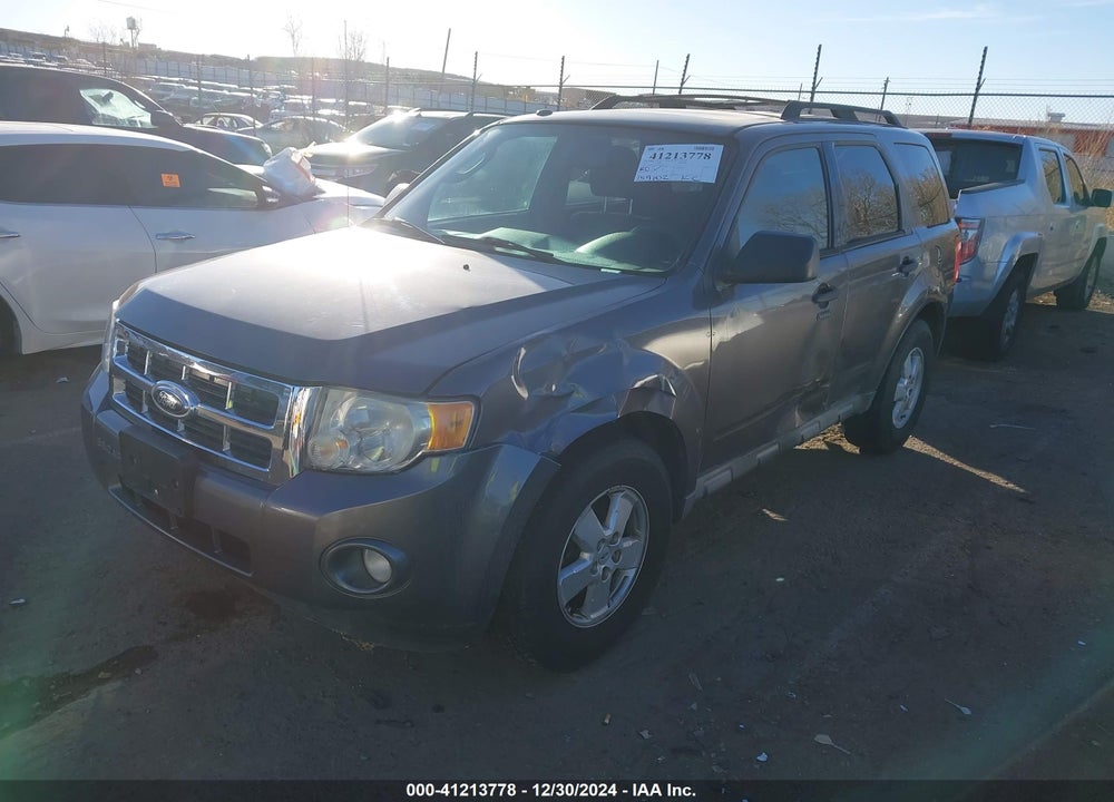 2010 FORD ESCAPE XLT VIN: 1FMCU0D72AKA42549