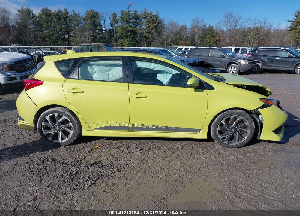 2016 TOYOTA SCION IM VIN: JTNKARJE4GJ507696