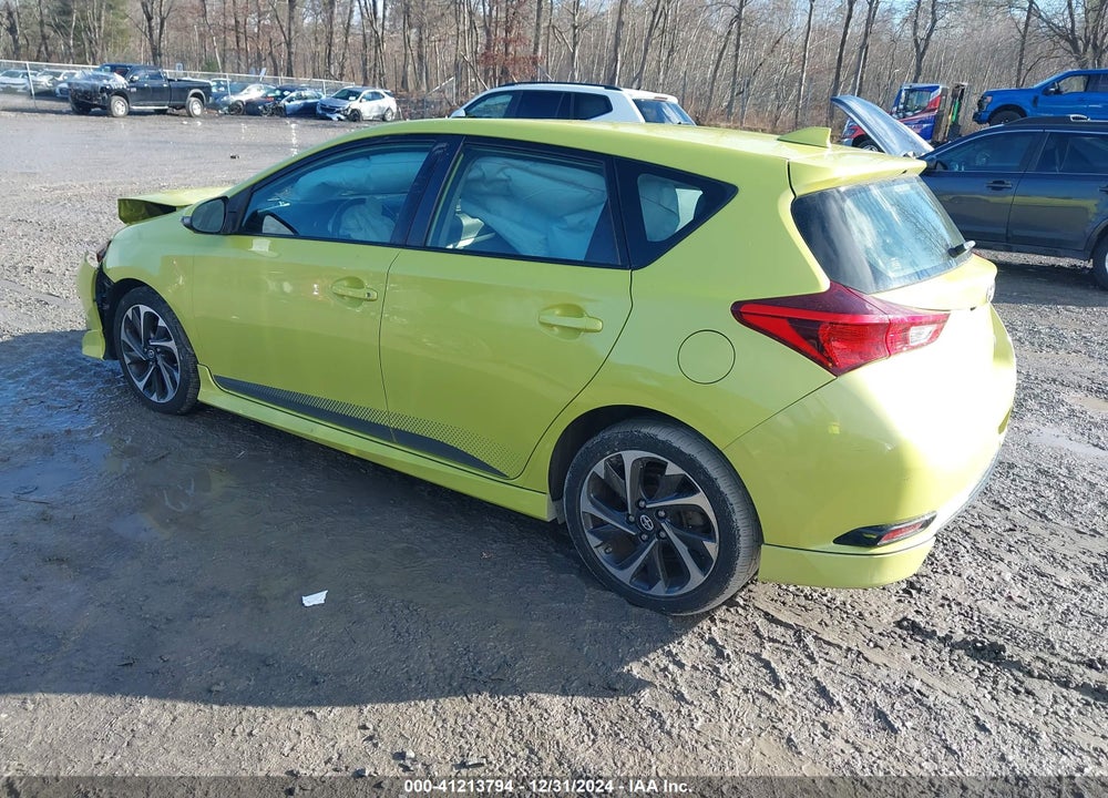 2016 TOYOTA SCION IM VIN: JTNKARJE4GJ507696