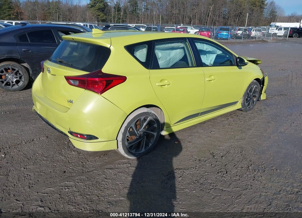 2016 TOYOTA SCION IM VIN: JTNKARJE4GJ507696