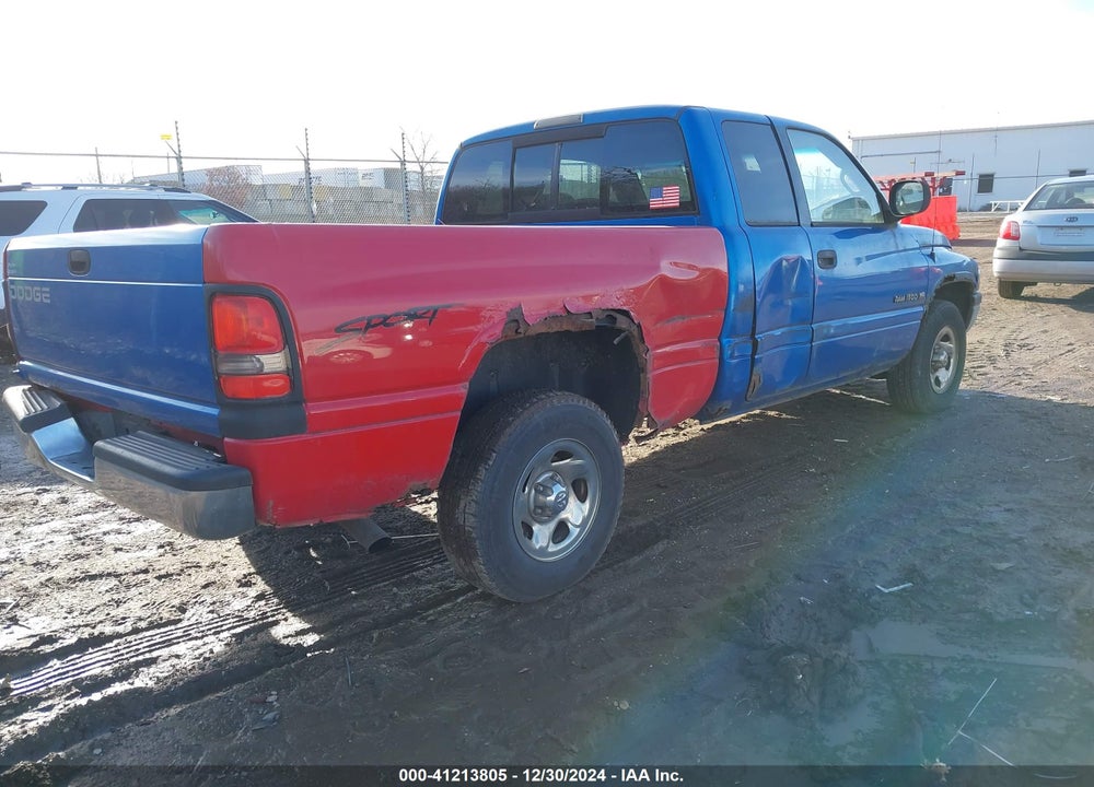 2000 DODGE RAM 1500 ST VIN: 3B7HC13Y3YM210005