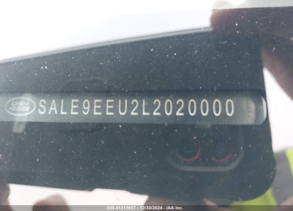 2020 LAND ROVER DEFENDER VIN: SALE9EEU2L2020000