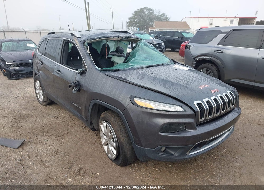 2016 JEEP CHEROKEE LIMITED VIN: 1C4PJMDB3GW206225