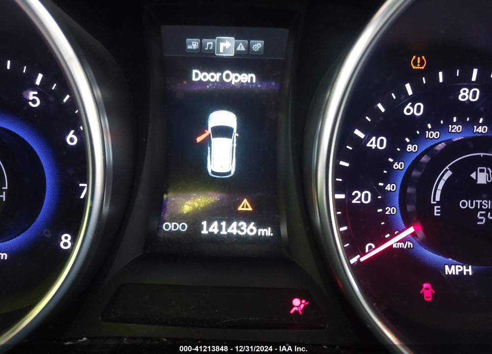 2015 HYUNDAI SANTA FE GLS VIN: KM8SRDHF2FU127893