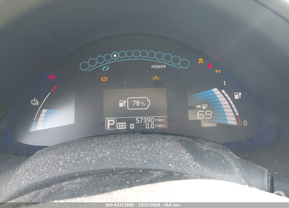 2016 NISSAN LEAF S VIN: 1N4AZ0CP7GC304007