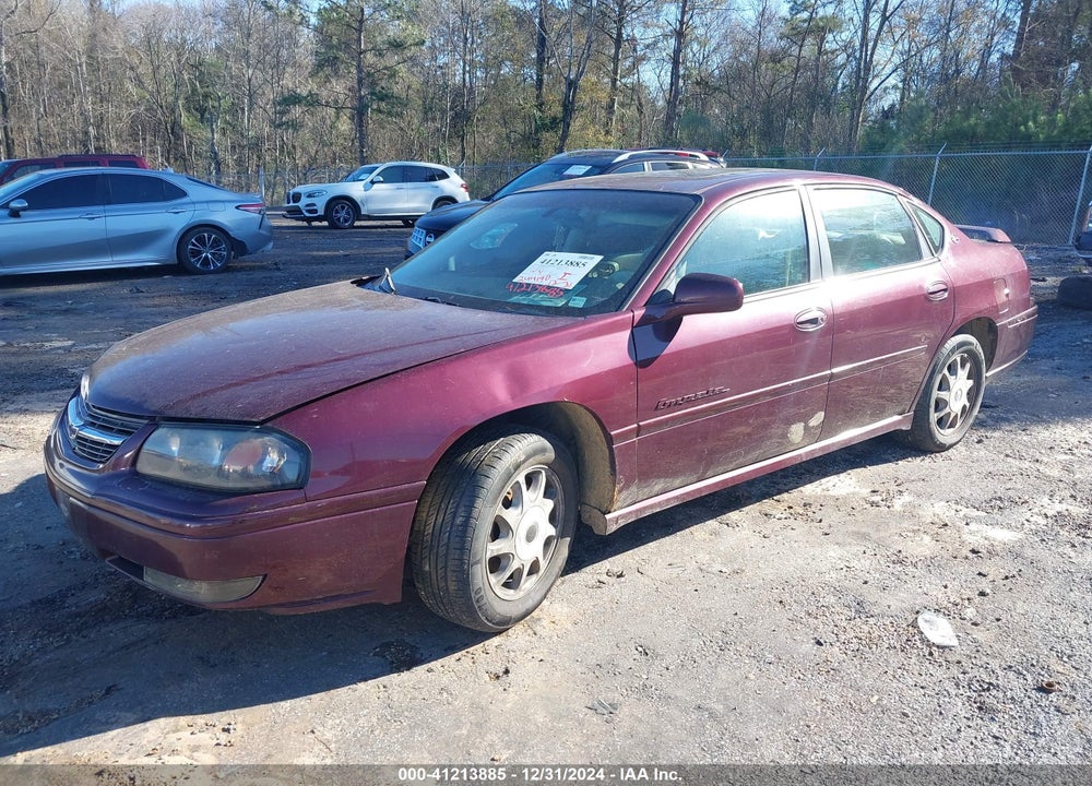 2004 CHEVROLET IMPALA LS VIN: 2G1WH52K849379655