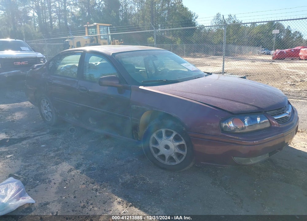 2004 CHEVROLET IMPALA LS VIN: 2G1WH52K849379655