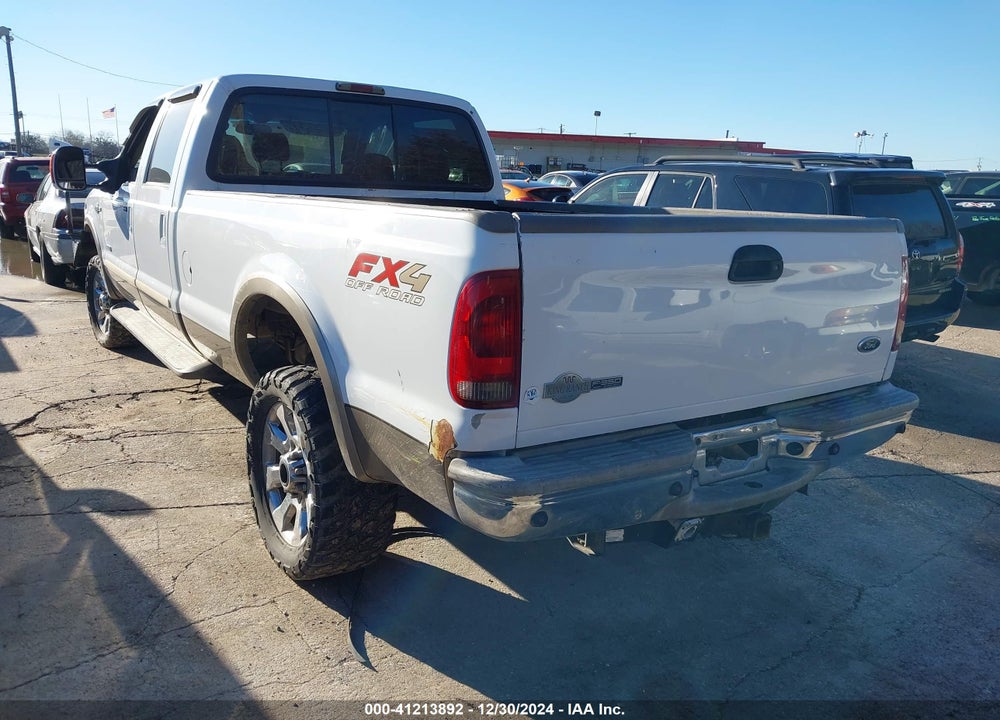 2005 FORD F-350 LARIAT/XL/XLT VIN: 1FTWW31P45EA78670