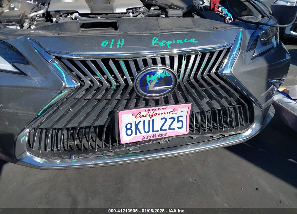 2019 LEXUS ES 300H VIN: 58AB21B13KU001514