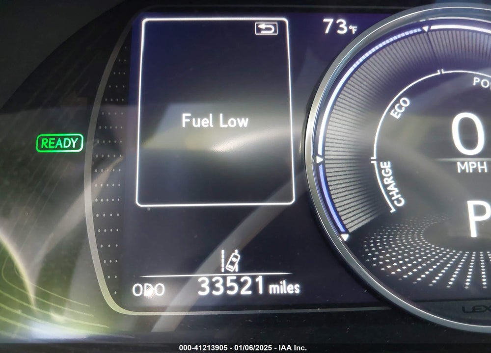 2019 LEXUS ES 300H VIN: 58AB21B13KU001514