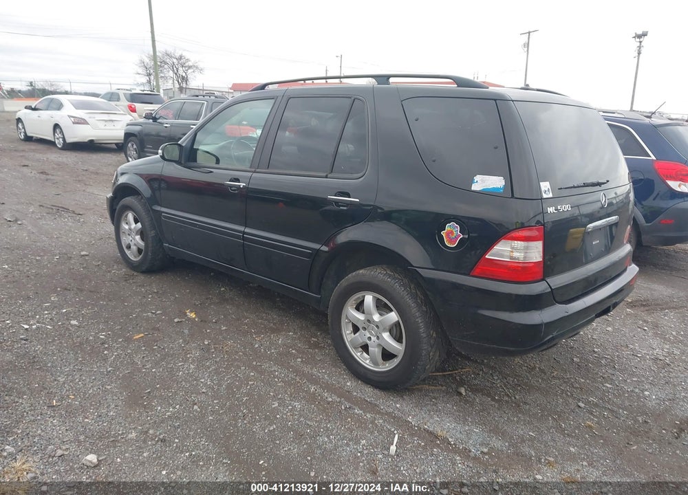 2005 MERCEDES-BENZ ML 500 4MATIC VIN: 4JGAB75E75A562549