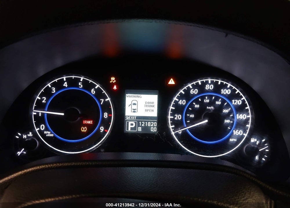 2013 INFINITI G37X VIN: JN1CV6EL5DM982761