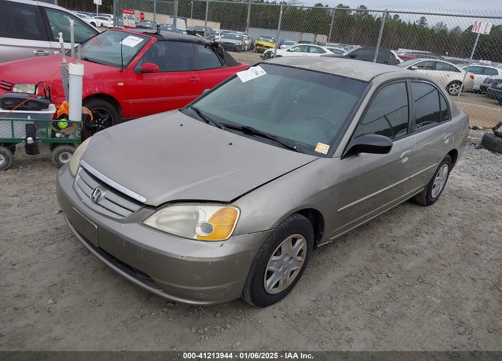 2003 HONDA CIVIC LX VIN: 2HGES16583H621867