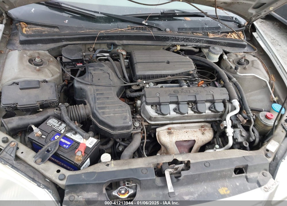 2003 HONDA CIVIC LX VIN: 2HGES16583H621867