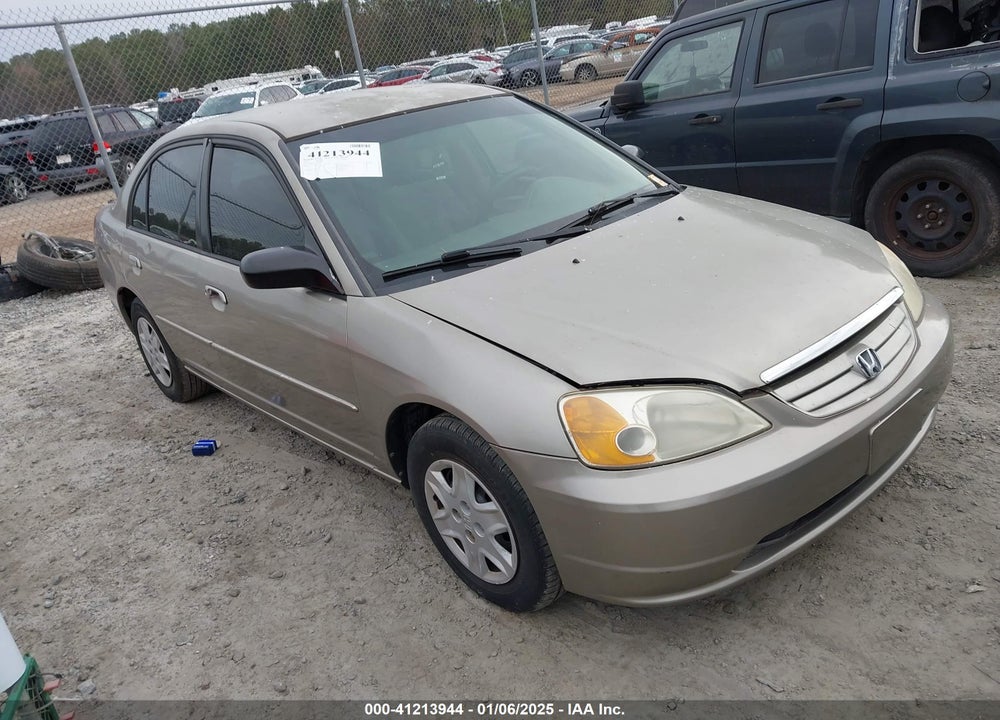 2003 HONDA CIVIC LX VIN: 2HGES16583H621867