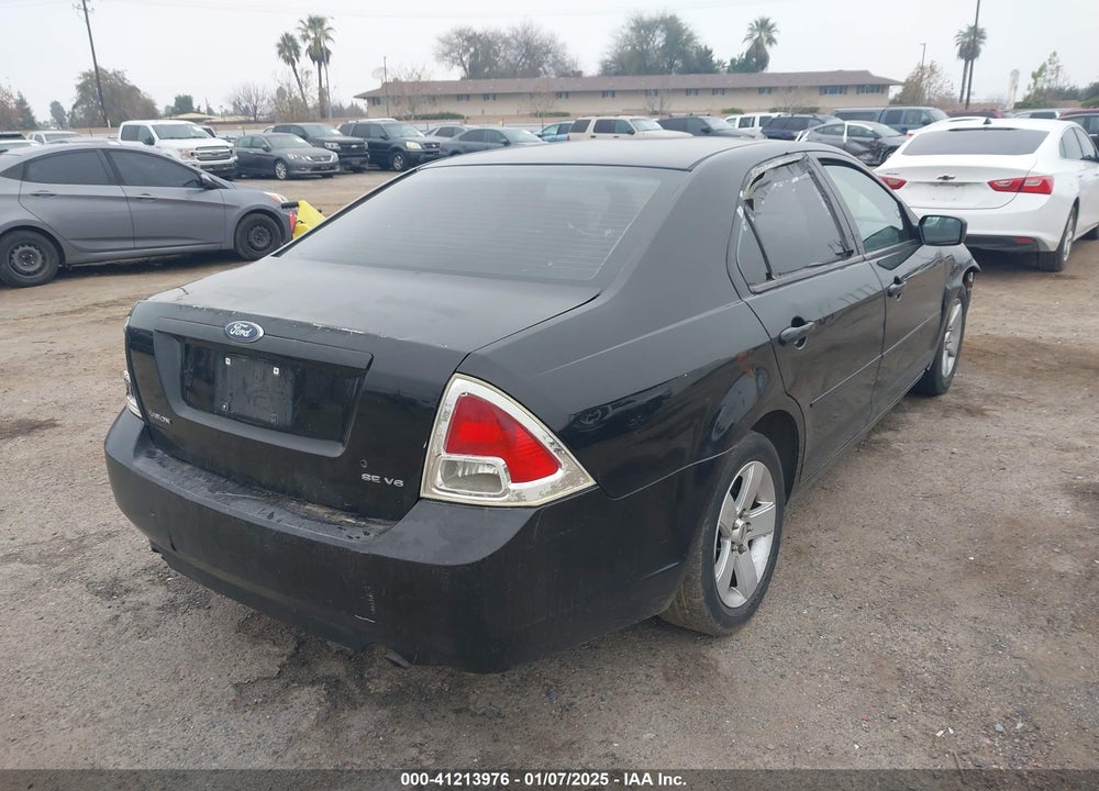 2006 FORD FUSION SE VIN: 3FAFP07126R232389