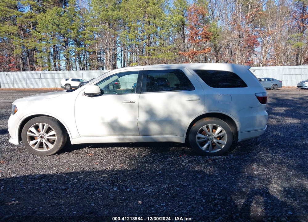 2012 DODGE DURANGO R/T VIN: 1C4SDJCT6CC138606