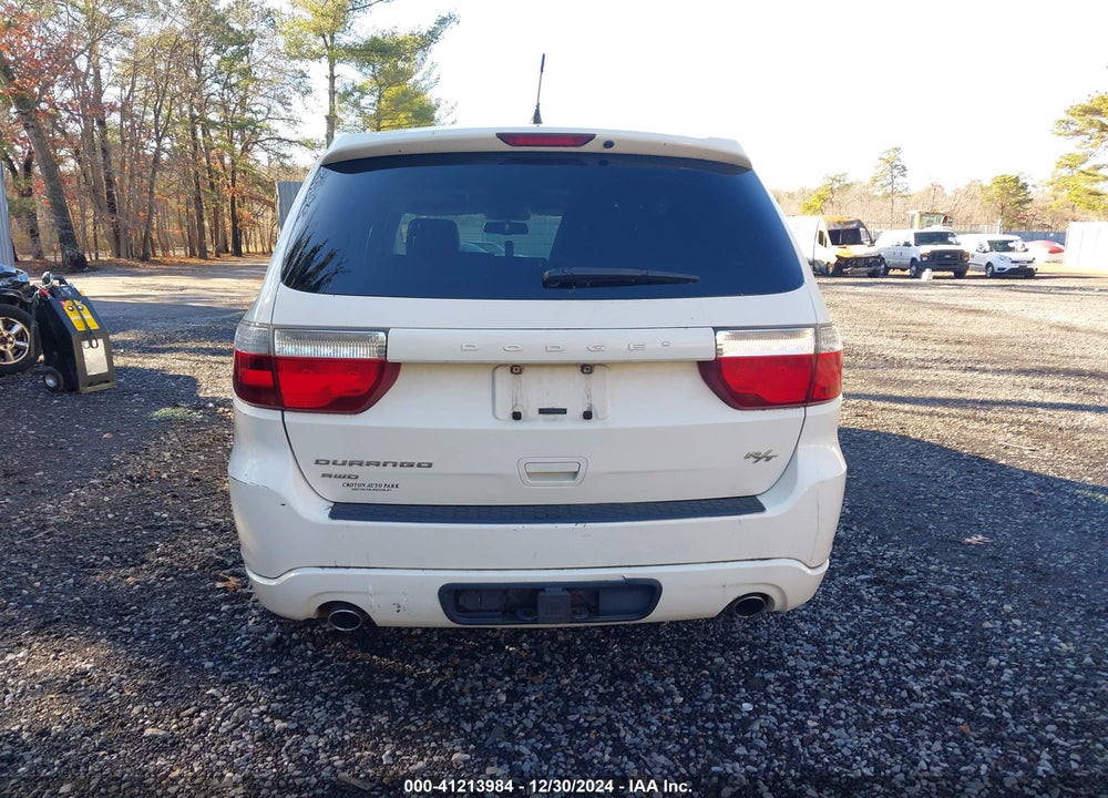 2012 DODGE DURANGO R/T VIN: 1C4SDJCT6CC138606