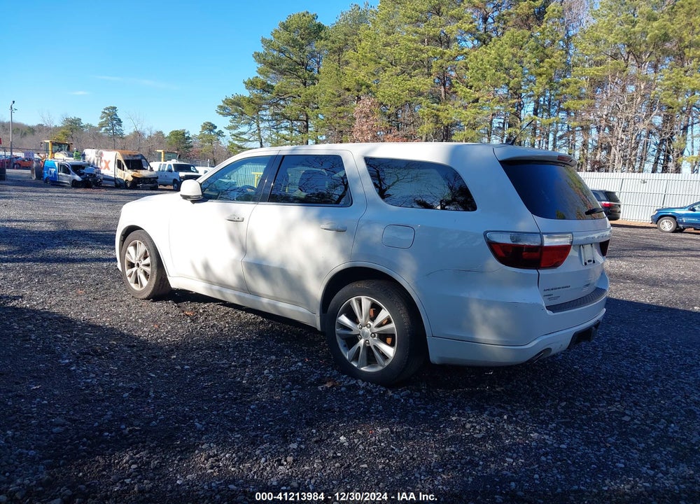 2012 DODGE DURANGO R/T VIN: 1C4SDJCT6CC138606