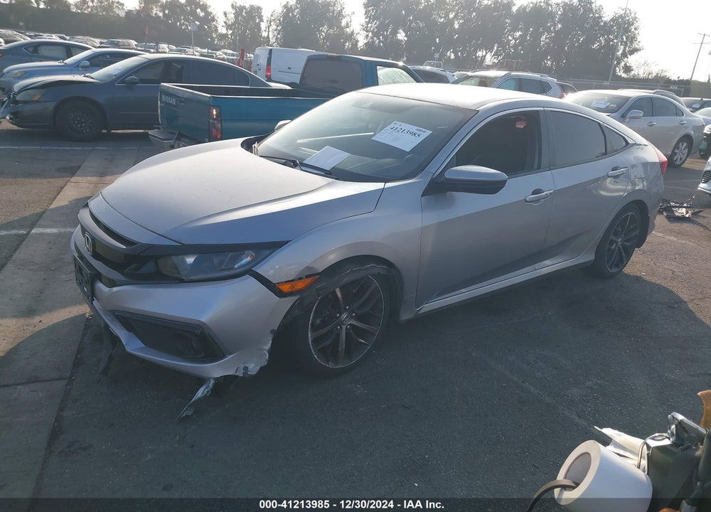 2020 HONDA CIVIC SPORT VIN: 19XFC2F8XLE212510