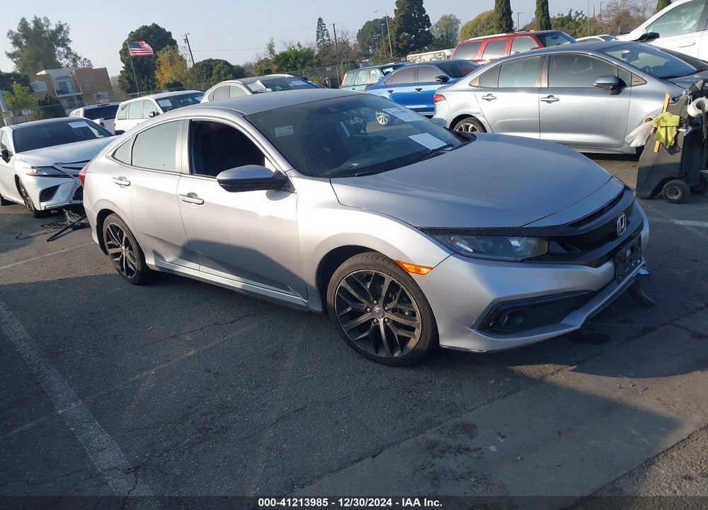 2020 HONDA CIVIC SPORT VIN: 19XFC2F8XLE212510