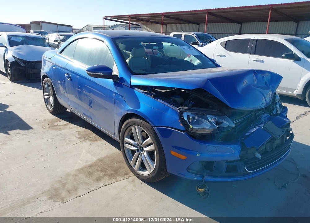 2012 VOLKSWAGEN EOS EXECUTIVE VIN: WVWFW7AH2CV015256