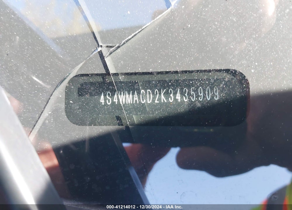 2019 SUBARU ASCENT PREMIUM VIN: 4S4WMACD2K3435909