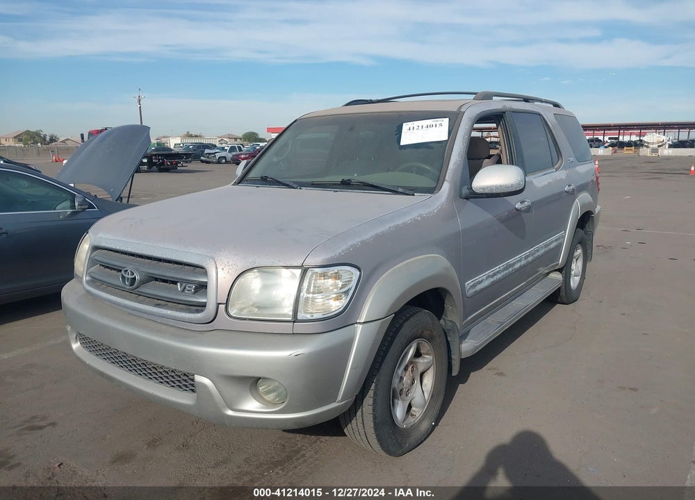 2002 TOYOTA SEQUOIA SR5 VIN: 5TDZT34AX2S086579