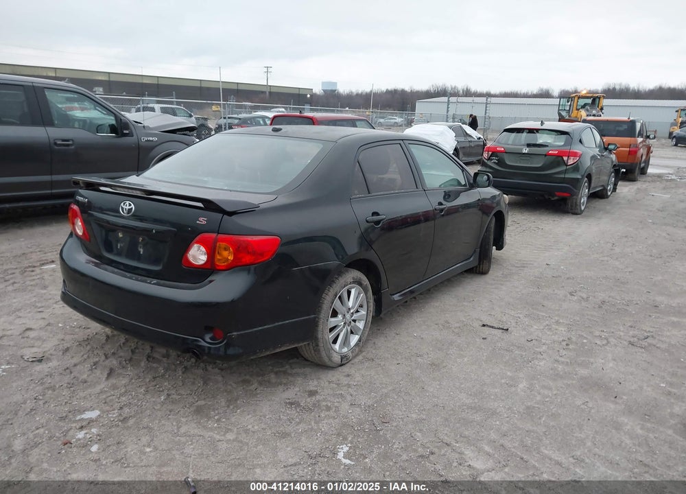 2010 TOYOTA COROLLA S VIN: 2T1BU4EE8AC466517